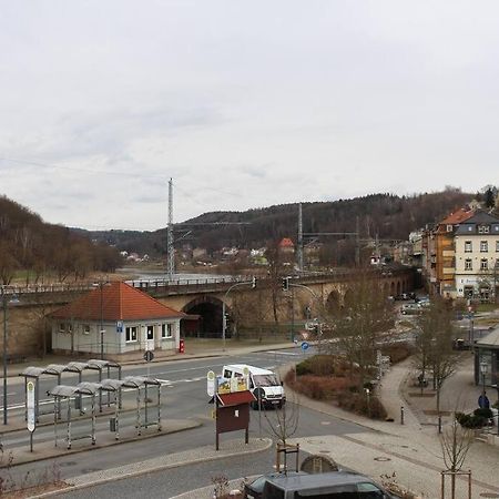 Apartamento Elbtalblick Koenigstein Im Deutschen Haus Exterior foto